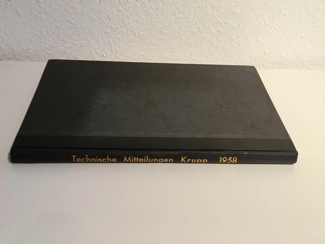 Technische Mitteilungen Krupp 1958