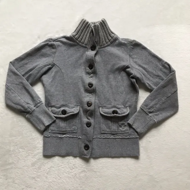 PIAZZA ITALIA EASY Collection Women's Gray Button Front W/ Pockets
