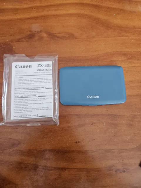 Canon ZX305 Intelligent Electronic Organizer - working