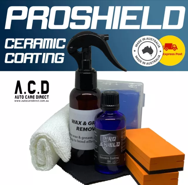 Nano Ceramic Car Paint Protection Glass Coating 9H+Hardness Coating KIT - 50ml