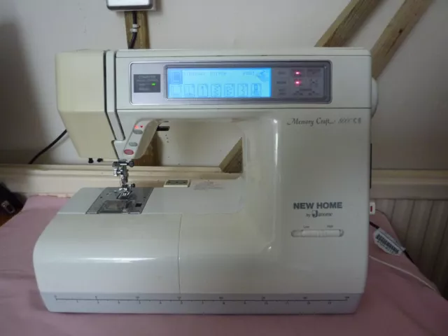 Memory Craft 8000 Sewing & Embroidery Machine