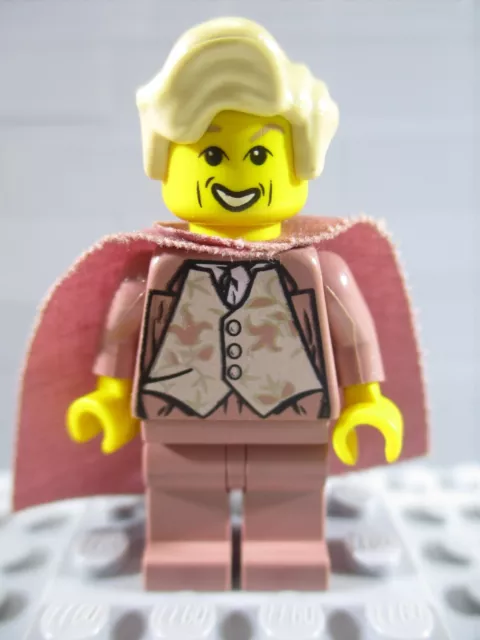 Lego Harry Potter Minifigure Professor Gilderoy Lockhart Sand Red Torso Set 4730