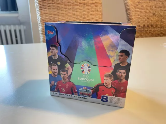 Match Attax UEFA EURO 2024 Sammelkarten Display (36 Päckchen)