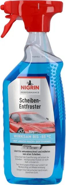 Scheiben-Entfroster 750Ml Sprühflasche, Scheiben-Enteiser-Spray, Pumpzerstäuber, 2