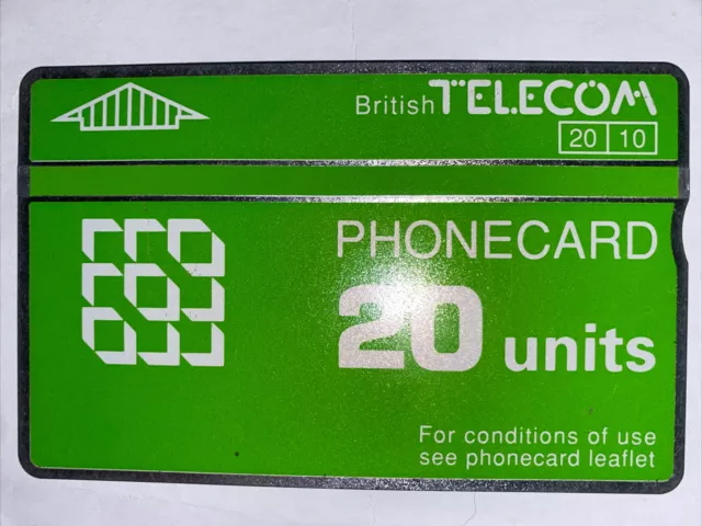 Telefonkarten Großbritannien British Telecom Phonecards 20 units