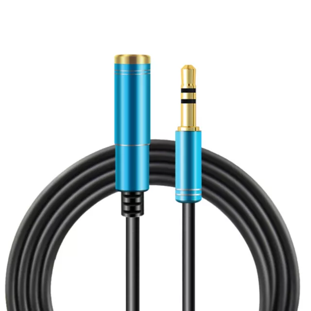 3 piezas de cable de extensión auxiliar auriculares computadora de macho a hembra