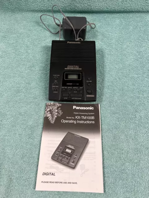 Panasonic Digital Answering System KX-TM100B TESTED & WORKING