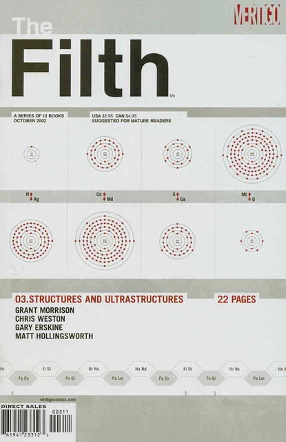 Filth, The #3 DC/Vertigo Comics October Oct 2002 (VFNM or Better)