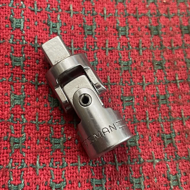 VINTAGE CRAFTSMAN =V= Universal Joint Swivel Socket 3/8" Drive USA