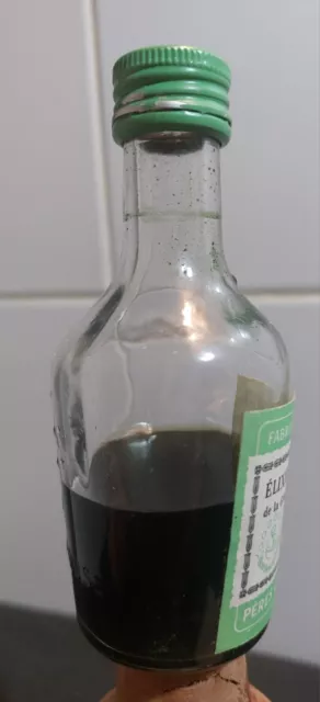Ancienne Bouteille Elixir Vegetal Grande Chartreuse Verte Digestif Garnier 71° 3