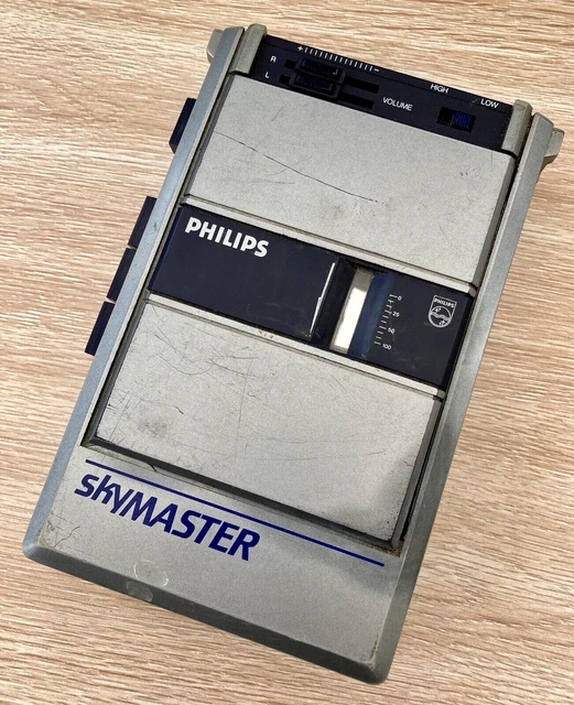 Philips D6631 Walkman Sky Masters Mark II - Lecteur Cassette Japonais - Pour Pièces