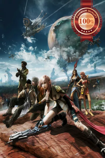 Large Final Fantasy Xiii Video Game Wall Art Painting Picture Print Poster 2