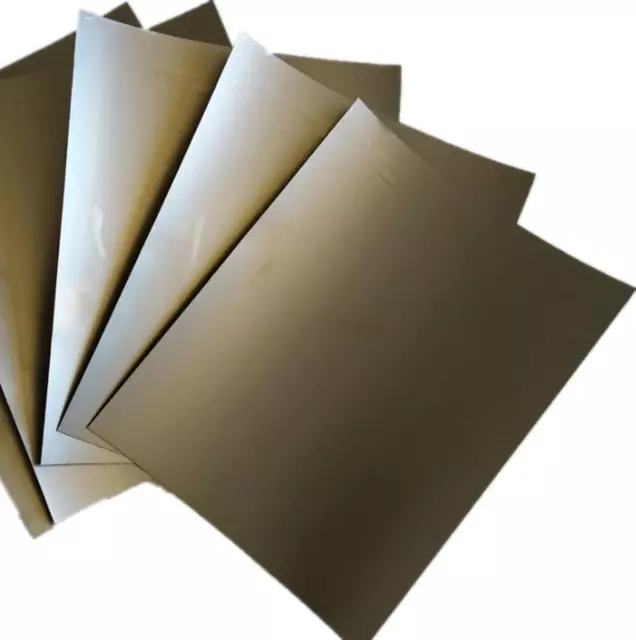 US Stock 5pcs 0.4mm x 200mm x 250mm 99.5% Graphite Flexible Foil Gasket Sheet