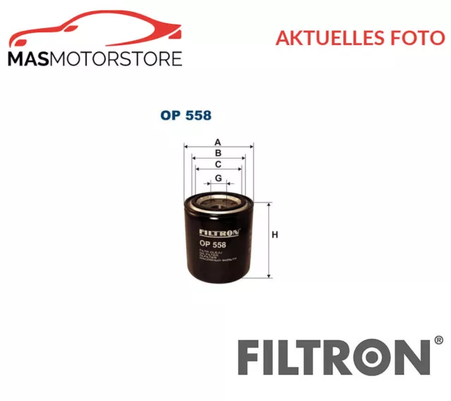 Motor Ölfilter Filtron Op558 G Für Mazda 323 Iii,E-Serie,626 Ii,626 Iii