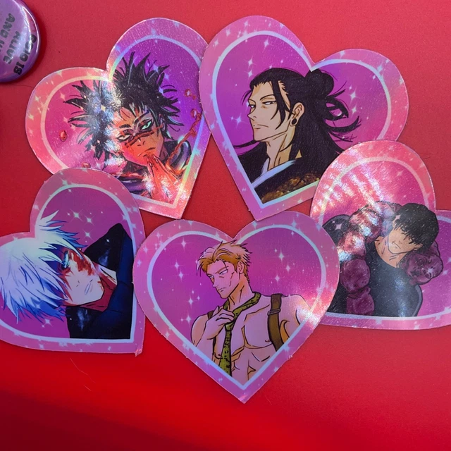 Nanami Gojo Toji Choso Geto Sukuna Jjk Kaisen Holographic 1 In Pins 28