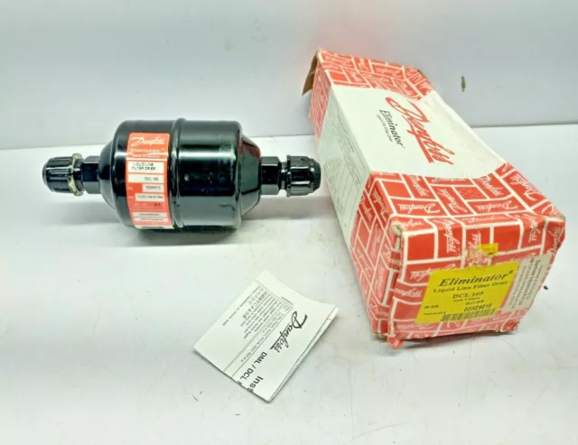 Danfoss DCL 165 Eliminator Liquid Line Filter Trockener 023Z5010 Pin 5/8 Aus