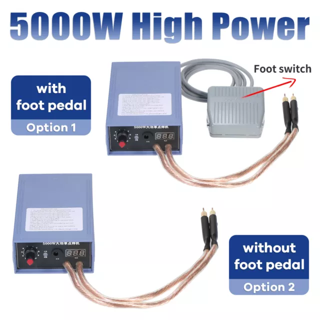 Mini Spot Welder Machine DIY Kit 18650 Battery Spot Welding Pen Tools 5000W