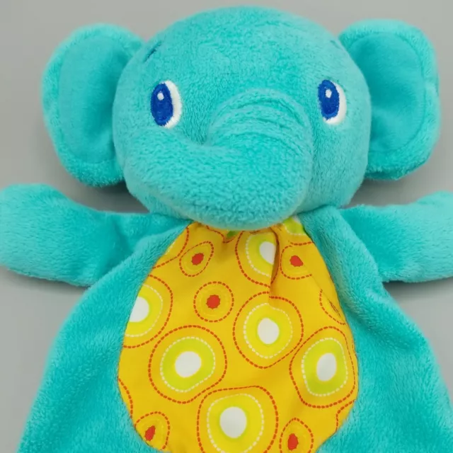 Bright Starts Snuggle & Teethe Elephant Baby Teether Lovey Toy Kids II Teething