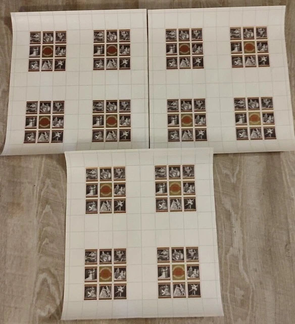 Österreich Briefmarken 3 Bögen Briefmarkenbogen Postfrisch Marken Konvolut Lot
