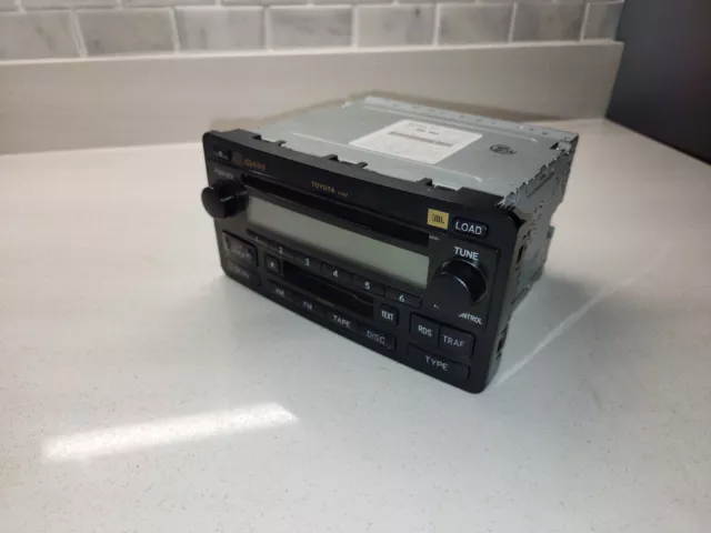 2006 TUNDRA Radio Stereo JBL CD Cassette Receiver 86120-0C140