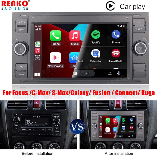 7& ANDROID 12.0 Car Stereo Radio Apple Carplay For Ford Transit Mk7