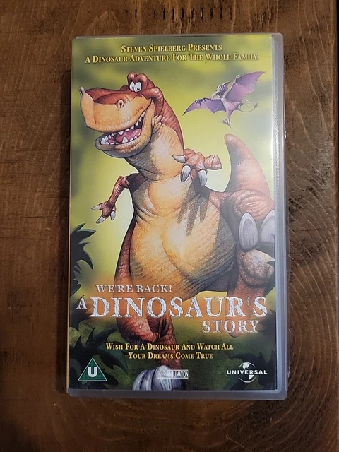 WE'RE BACK! - A Dinosaur's Story (VHS 1993) £2.99 - PicClick UK