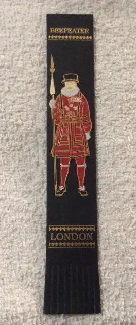 Beefeater London Leather Bookmark