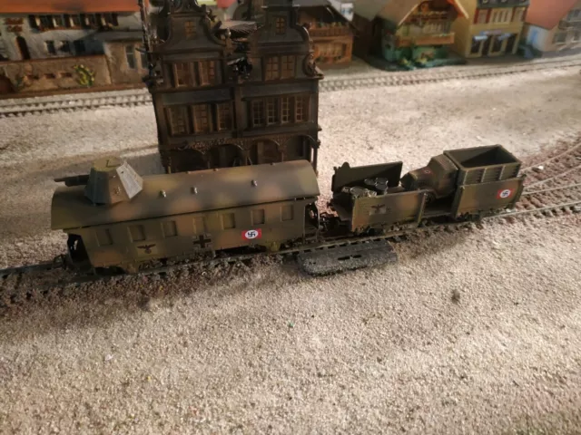 MARKLIN - Märklin, WWII MILITARY ARMED WAGONS, SCALE H0/HO