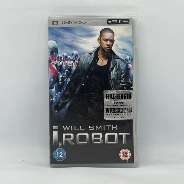 I, Robot Will Smith Sony PSP PlayStation UMD Movie Video Free Post Region 2