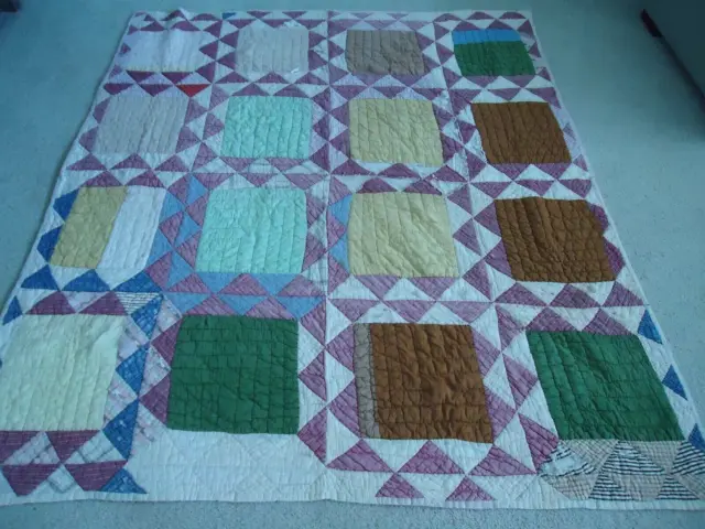 1960's Handmade Quilt