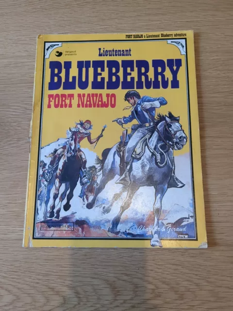 Rb189 - Lieutenant Blueberry, Fort Navajo, 1977 von J.M. Und Giraud