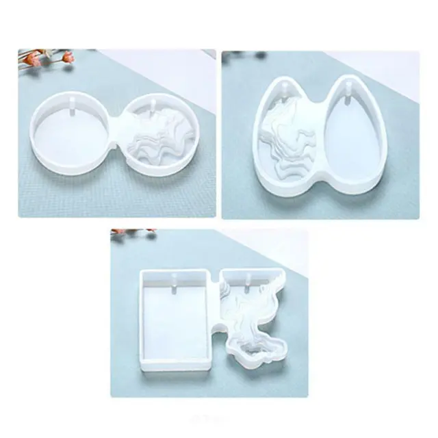Island Shaped DIY Charms Silicone Mold Resin Art Mould Jewelry Tool Craft