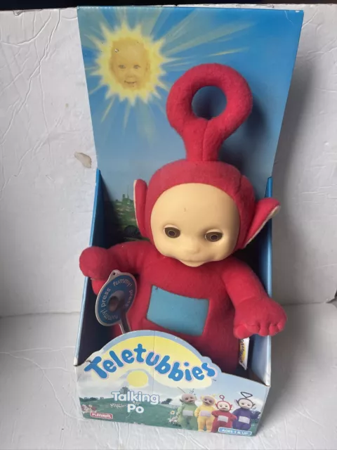 1998 Playskool Teletubbies Talking Po Doll NEW In Original Box WORKS NOS VINTAGE