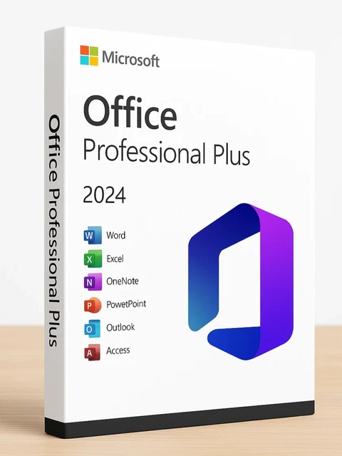 MICROSOFT OFFICE 2024 Professional Plus Lifetime Lizenz 100% Original ...