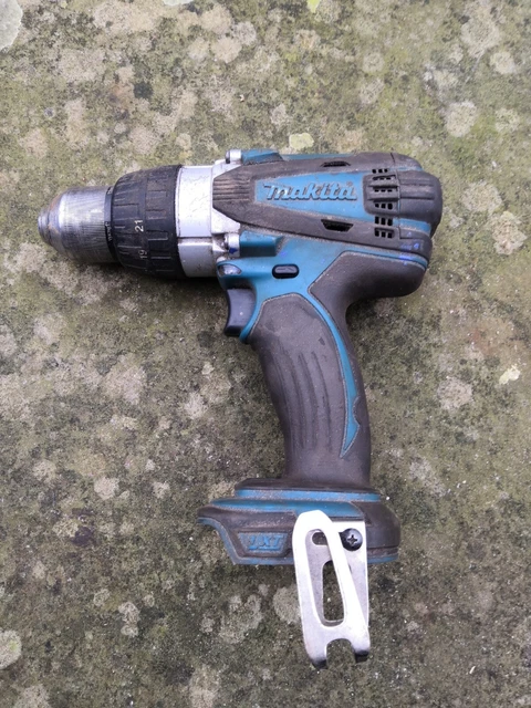 MAKITA DHP458 18V LXT Li-ion 2 Speed Combi Drill Body Spares Or Repairs - Foto 2