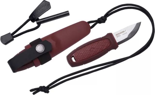 Morakniv Eldris Pocket-Size Neck Knife Kit Fixed 2.2" 12C27 Blade, Fire Start...