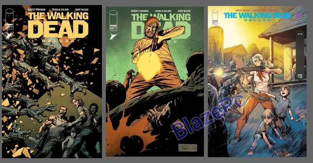 Walking Dead Deluxe #60 Cover A B C Variant Set Options 2023 Presale 4/5
