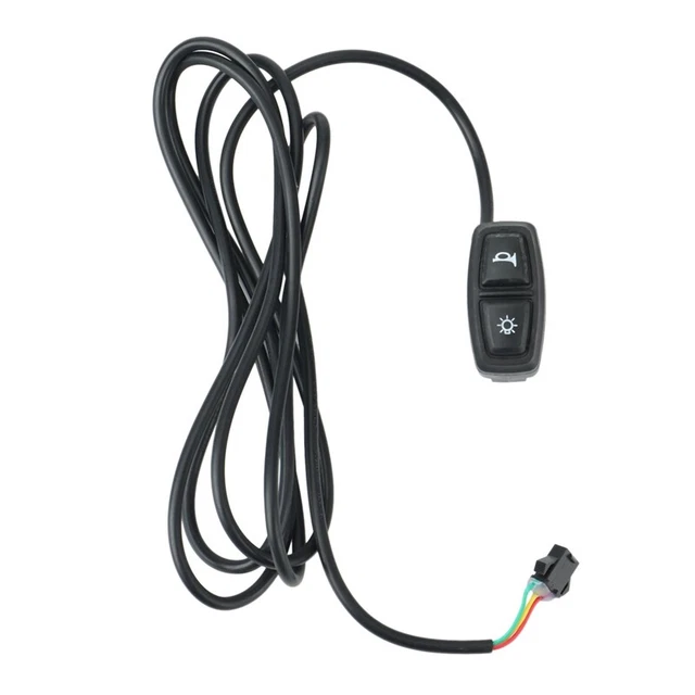 EBIKE LIGHT AND Horn Switch Can Control Headlight Rear Lamp ON/OFF
