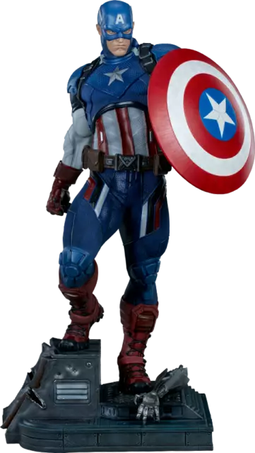 Marvel Comics Classic Captain America premium format figure Sideshow
