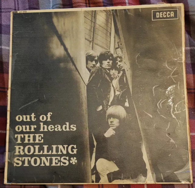 The Rolling Stones Out Of Our Heads First Press LP Mono