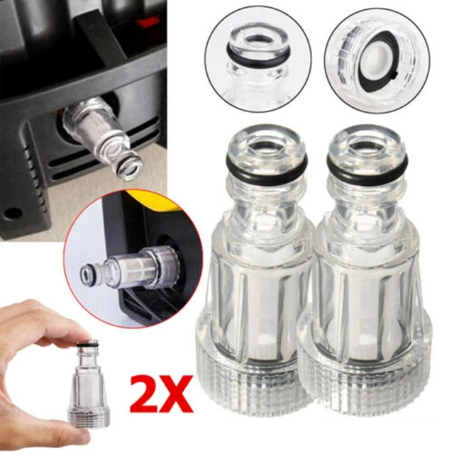 WASHER WATER FILTER Car Cleaning Connection Fitting Garden HighPressure 5.45 PicClick WASHER WATER FILTER Car Cleaning Connection Fitting Garden HighPressure 5.45 PicClick