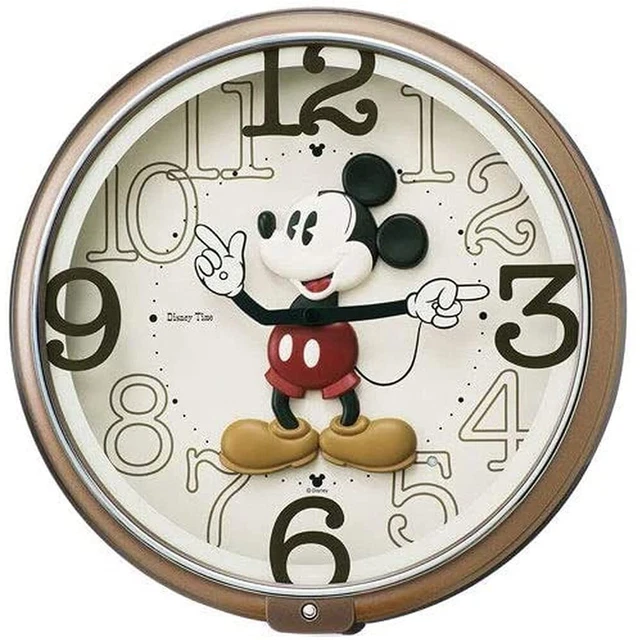 Seiko QXA656W – Orologio Da Parete In Plastica Bianca – Design Moderno Con Supporto Pieghevole, Ø 21 Cm