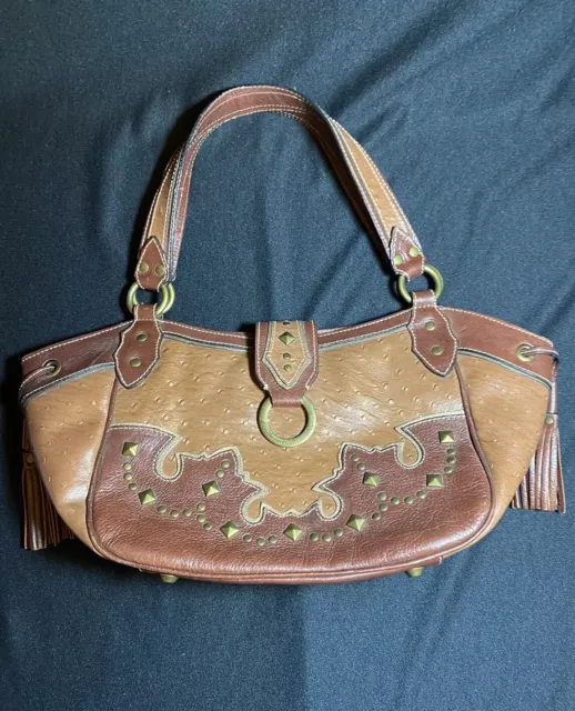 American West Purse Handbag Brown