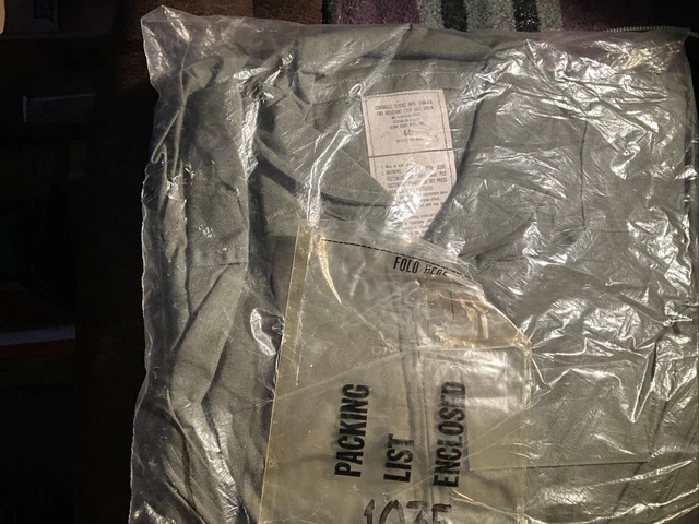 USN Nomex Flight Suit, Coveralls, Flyers, Sage Green, CWU-27/P, Sz 44L NEW