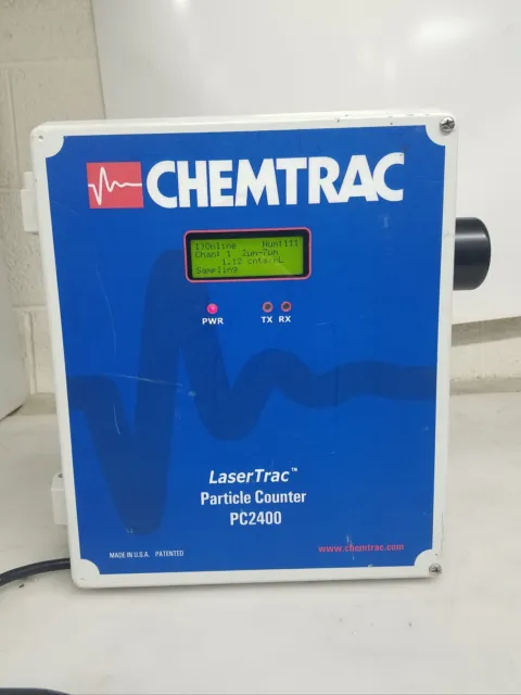 Chemtrac Laser Trac Pc2400 Particle Counter