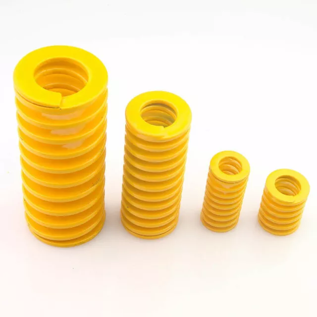 TF Mold Spring Small-Light Load OD 8mm-40mm Yellow ID 4mm-20mm For Plastic Mold