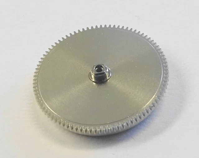 Barillet Complet Avec Ressort Pour Pendule Horloge – Laiton 80 Dents, Vintage Suisse