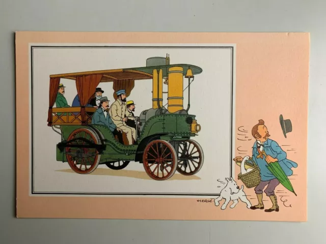 Ancienne Image Voir Et Savoir 1955 / Tintin Automobile Serie 5 N°30 3