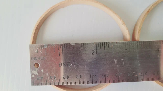 Manijas de cesta de aro redondo, de 3"" a 13", varios tamaños cestería artesanías 4