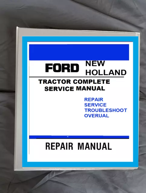 Ford 250C 260C 345D, 445D 545D  Loader Tractor Dozer Service Repair printed book